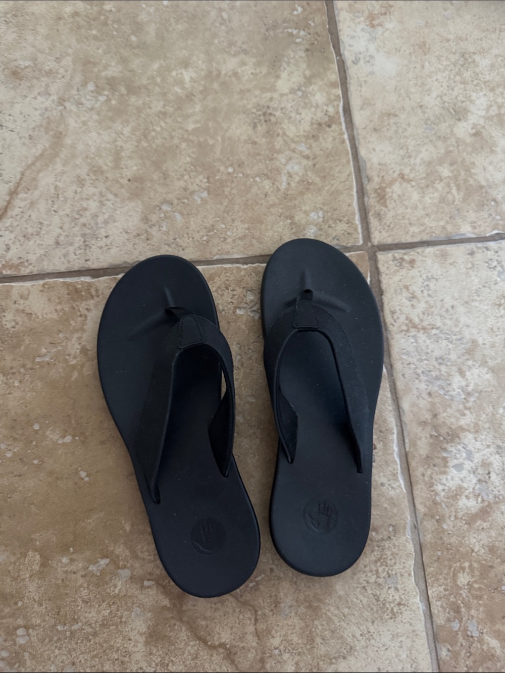 Women's Black Flip Flop Sandals - Comfortable Everyday